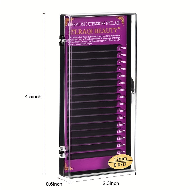 Dramatic Mink False Eyelashes Individual Volume Cluster Extensions