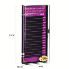 Dramatic Mink False Eyelashes Individual Volume Cluster Extensions