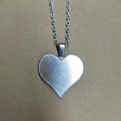 Heart Pendant Necklace Holiday Party Gift For Granddaughter