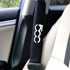 2pcs Cotton Shoulder Seat Belt Cover Auto Decoration Interior Case