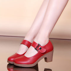Women's Non-slip Dance Shoes Low Heel Footwear