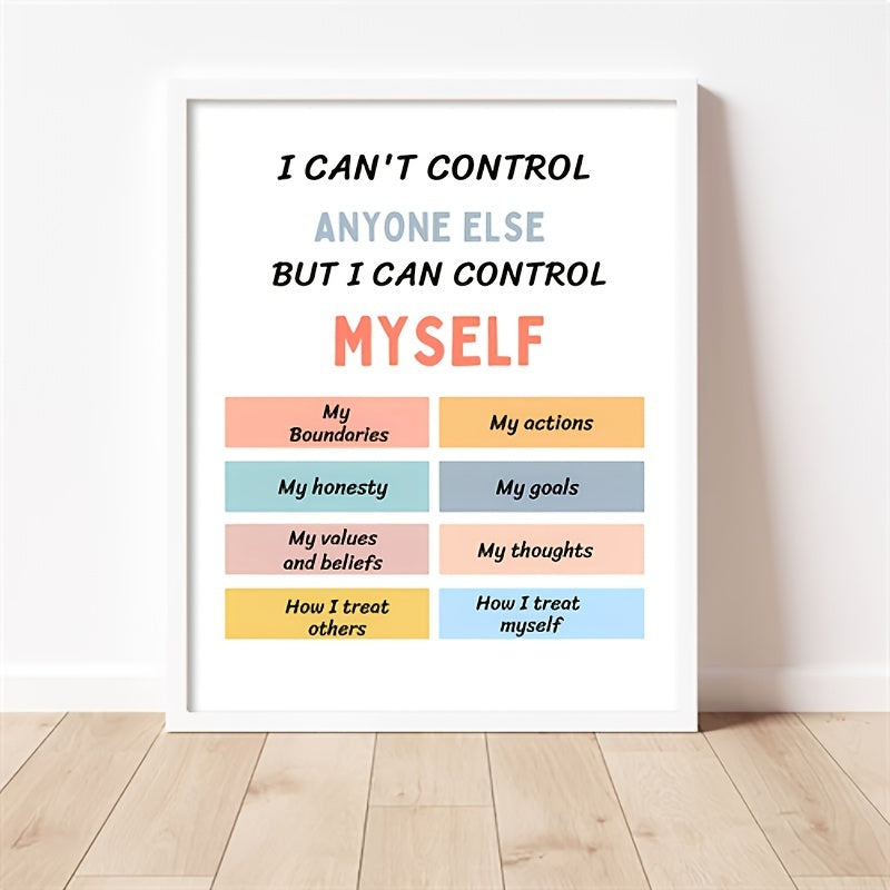 Therapy Office Decor - Mental Health Wall Art