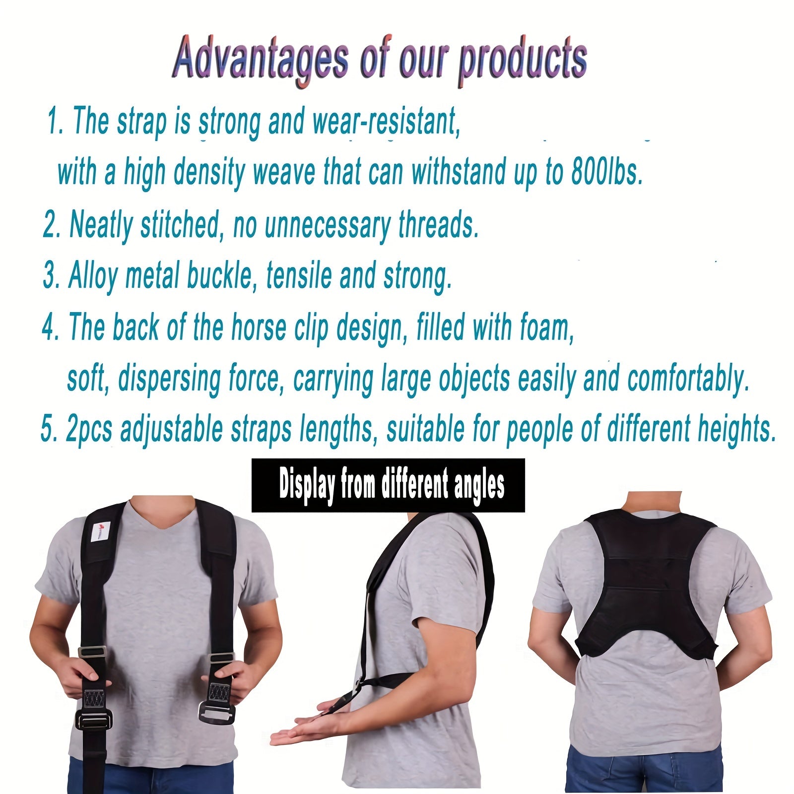 Moving Straps 2 Person Lifting And Moving System