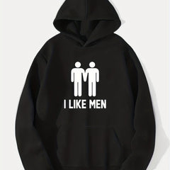 Men's Graphic Print Hoodie for Winter Fall