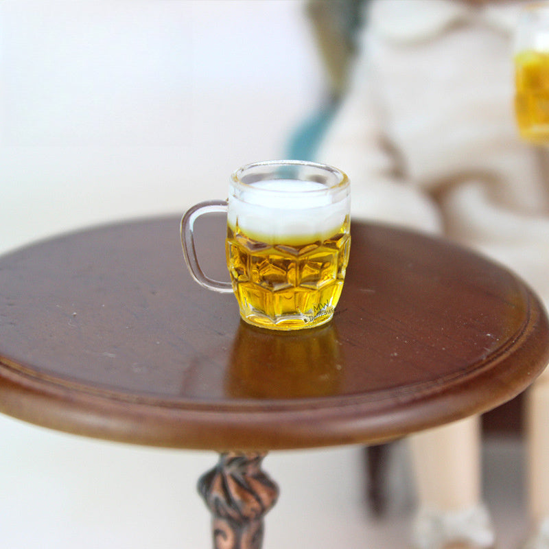 Mini Dollhouse Food Play Scene Model Dollhouse Accessories in 1:12 Scale