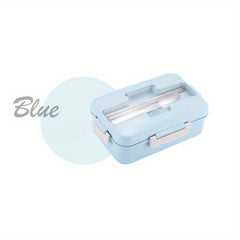 Leakproof Bento Lunch Box with Flatware for Students and Workers