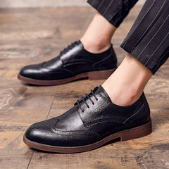 Men's Smart Casual Lace Up Dress Shoes