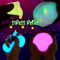 Glow in the Dark Slime Clay Dough Birthday Party Favors