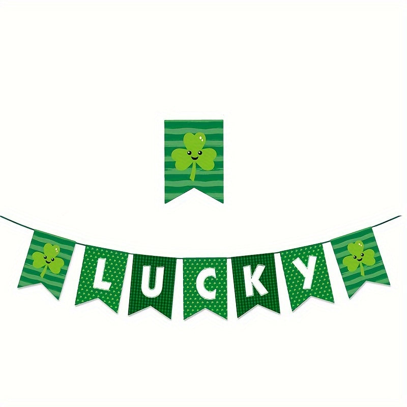 St Patrick's Hanging Swirl Party Decorations Irish Decorative Banner