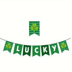 St Patrick's Hanging Swirl Party Decorations Irish Decorative Banner