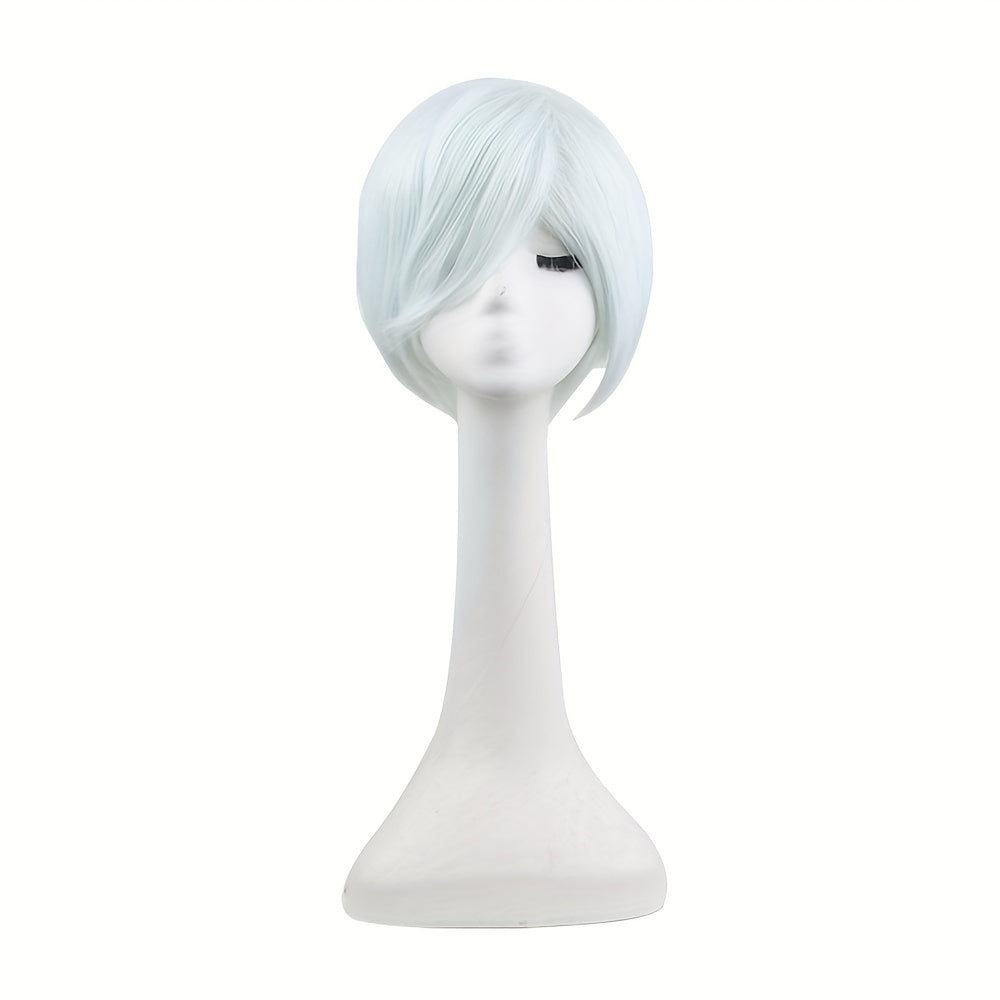 Men's 10 Inch Anime Cosplay Wig Chemical Fiber Wig