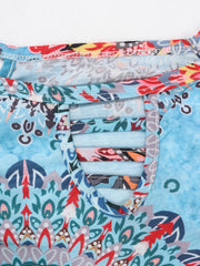 Floral Print Tank Top Sleeveless Summer Stylish Shirt Women's Clothing