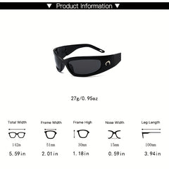 Y2K Wrap Around Sunglasses UV400