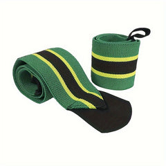 Colorful Elastic Wristband Anti Sprain Striped Wrist Guard Weightlifting Fitness
