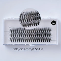 3 Rows 60 Cluster Lashes 3D Self Grafting False Eyelashes
