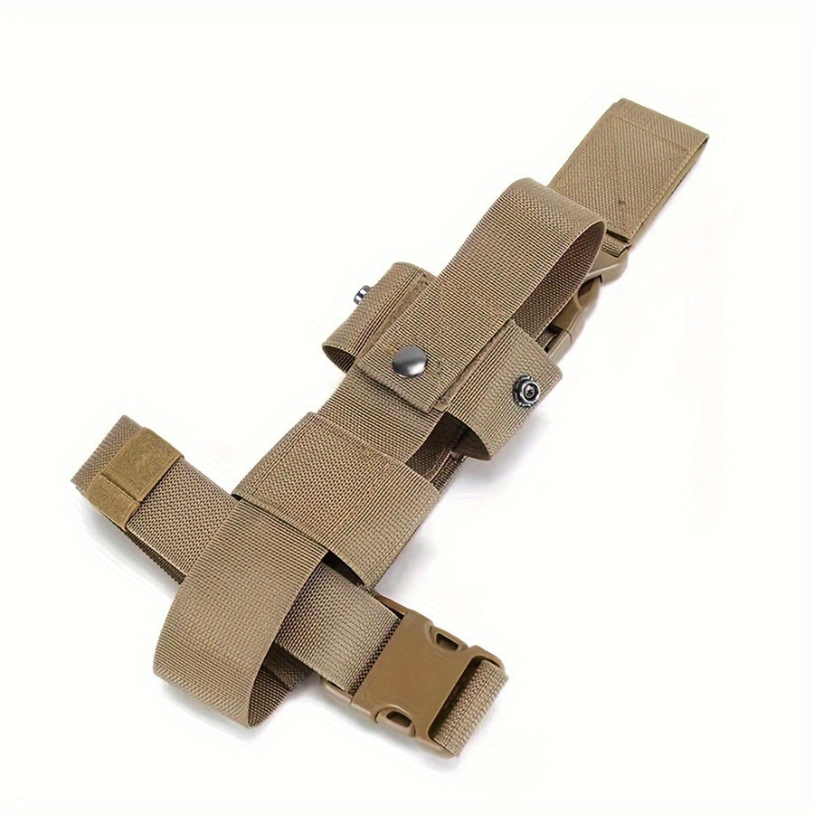 Nylon Leg Pouch Drop Leg Holster Belt Carrier Outdoor Water Bottle Pouch