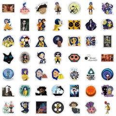 100pcs American Animation Waterproof Stickers for Motorcycles Laptops