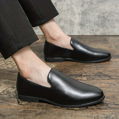 Men's Slip On Formal Shoes Non Slip Smart Casual Shoes