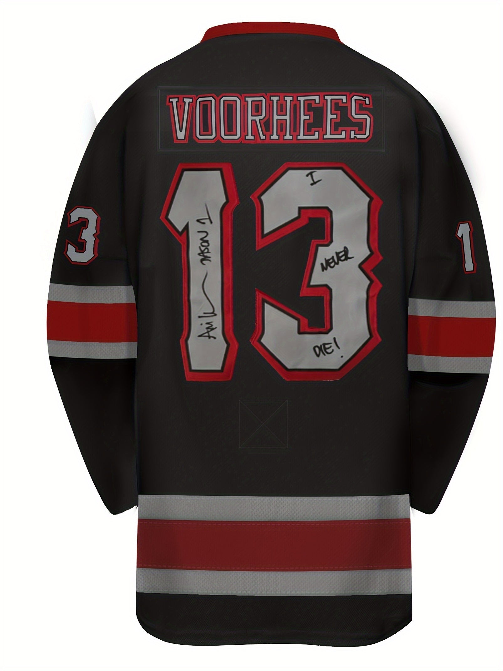 Men's Long Sleeve Ice Hockey Jersey 13 Retro Classic Embroidery