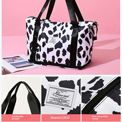 Expandable Tote Bag Dry Wet Separation Swimming Yoga Fitness Bag