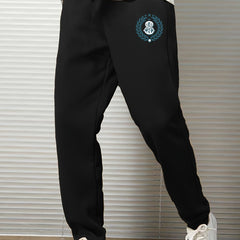 Men's Casual Sweatpants With 8 Print