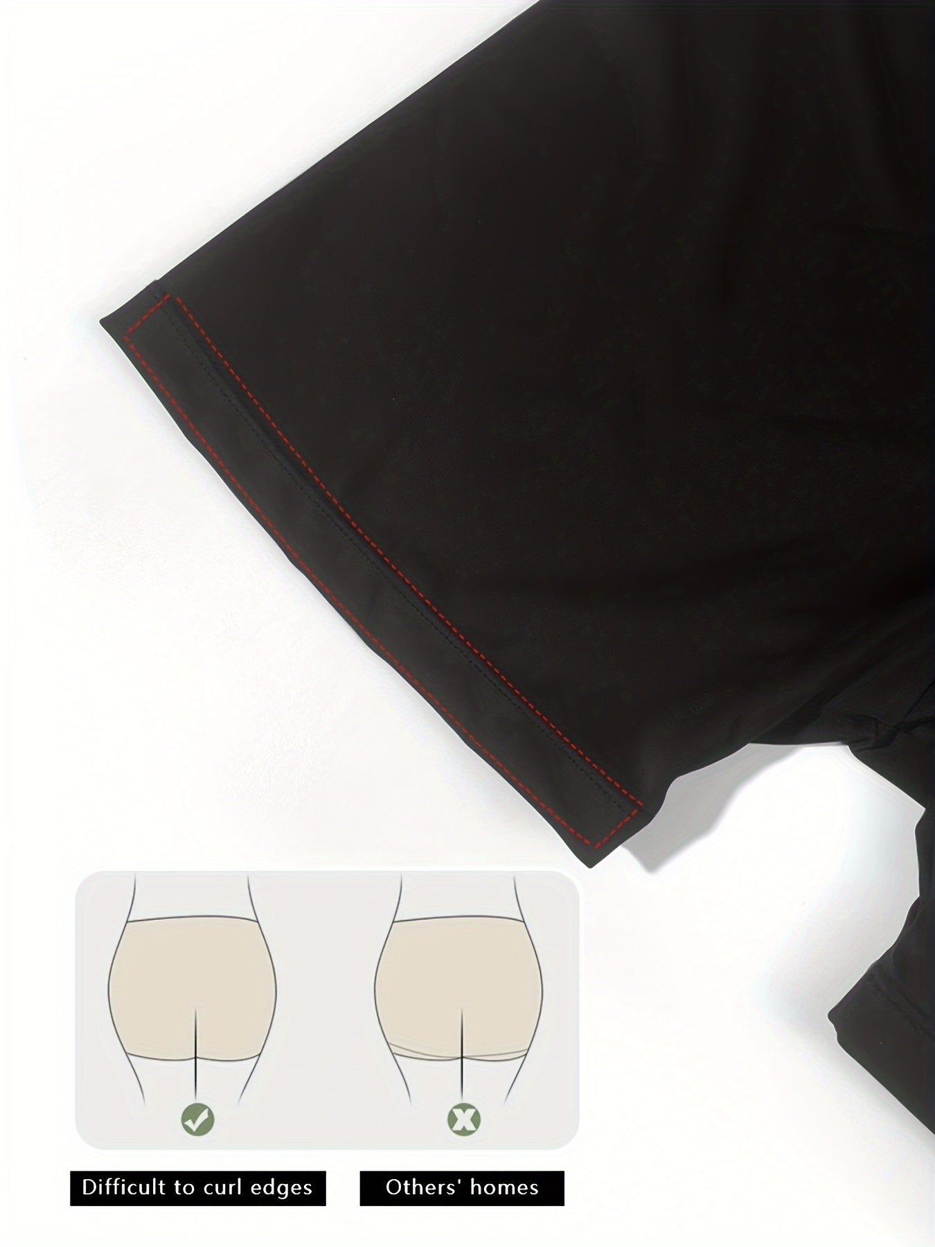 Plus Size Boyshort No Ride Up Butt Lifting Cooling Fabric