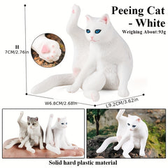 Cat Doll Toys Lift Legs Cat Doll Pet Kitten Toys Desktop Decoration
