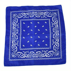 Hip Hop Bandana Paisley Print Multifunctional Scarf for Women & Men