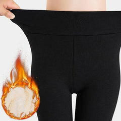 Warm Fleece Liner High Waist Yoga Pants