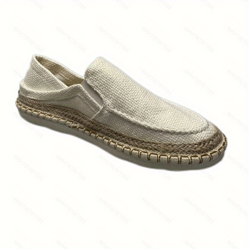 Men's Lightweight Slip On Flax Shoes for Walking