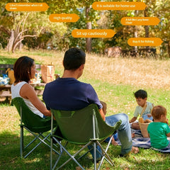 Portable High back Folding Chair For Outdoor Camping