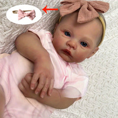 Realistic 3D Skin Reborn Baby Doll with Visible Veins, Lifelike Newborn Toy