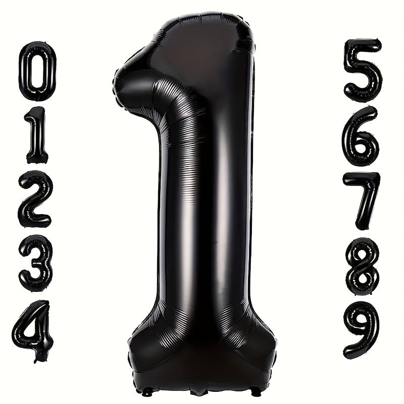 Large 101 6cm Number Balloons Set for Christmas Halloween