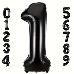 Large 101 6cm Number Balloons Set for Christmas Halloween