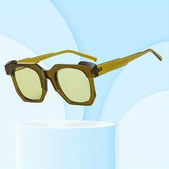Y2K Punk Style Sunglasses Solid Outdoor Eyewear UV400
