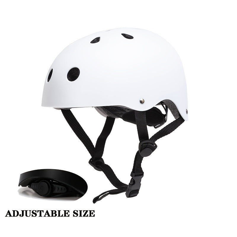 Adjustable Ski Helmet with Safety Features