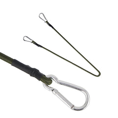 Strong Bungee Cords with Carabiner Hooks - Heavy Duty Elastic Rope for Tent