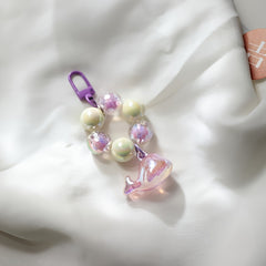 Clear Dolphin Keychain Backpack Pendant Decor