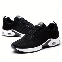 Men's Air Cushion Athletic Sneakers Lace-up Shoes