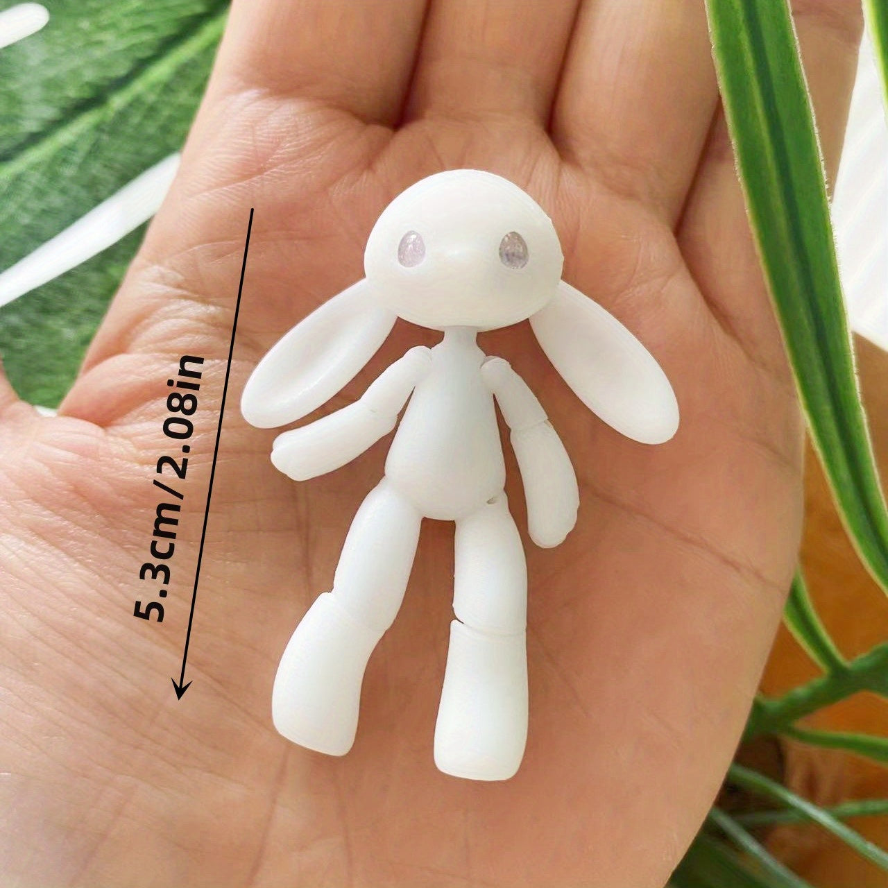 Mini Rabbit Doll for Kids, Cute Elf Rabbit Toy for Girls