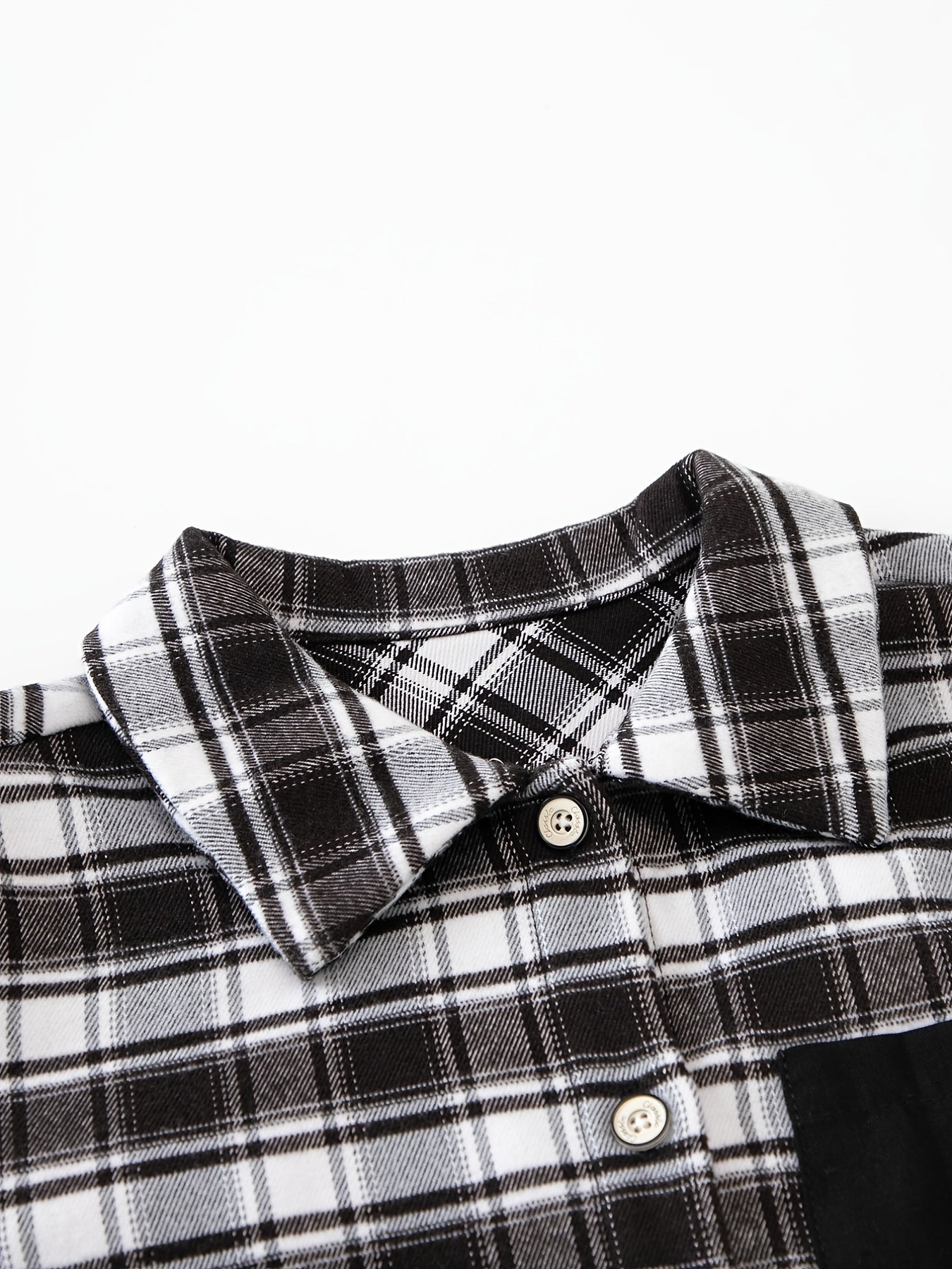 Kids Boys THE FUTURE IS Letter Print Plaid Shirts Long Sleeve Button Down Tops