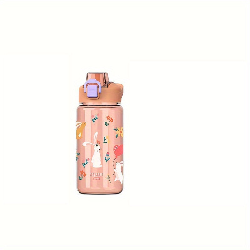 600ml Cartoon Sport Water Bottle for Outdoor Activities