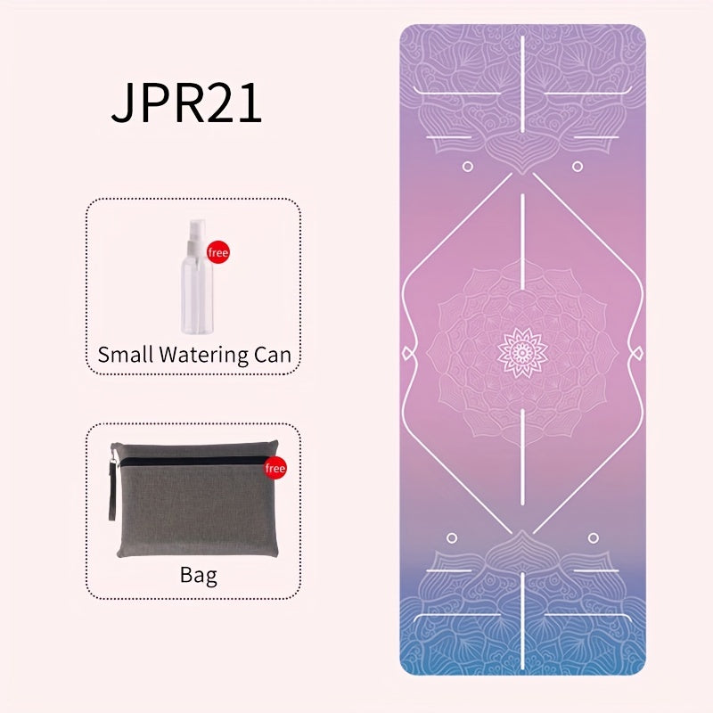 Cartoon Printed Yoga Mat Eco Friendly Non-slip Microfiber Exercise Mat