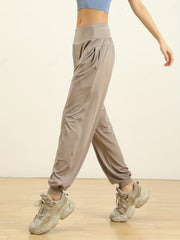 Quick Drying Jogger Pants High Waist Stretchy Sports Activewear