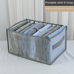 Mesh Gauze Box for Outdoor Clothes Organization