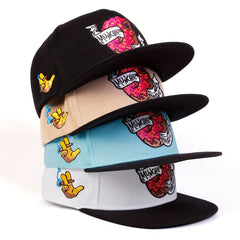 Men's Donut Pattern Casual Baseball Cap Hip Hop Sunscreen Hat