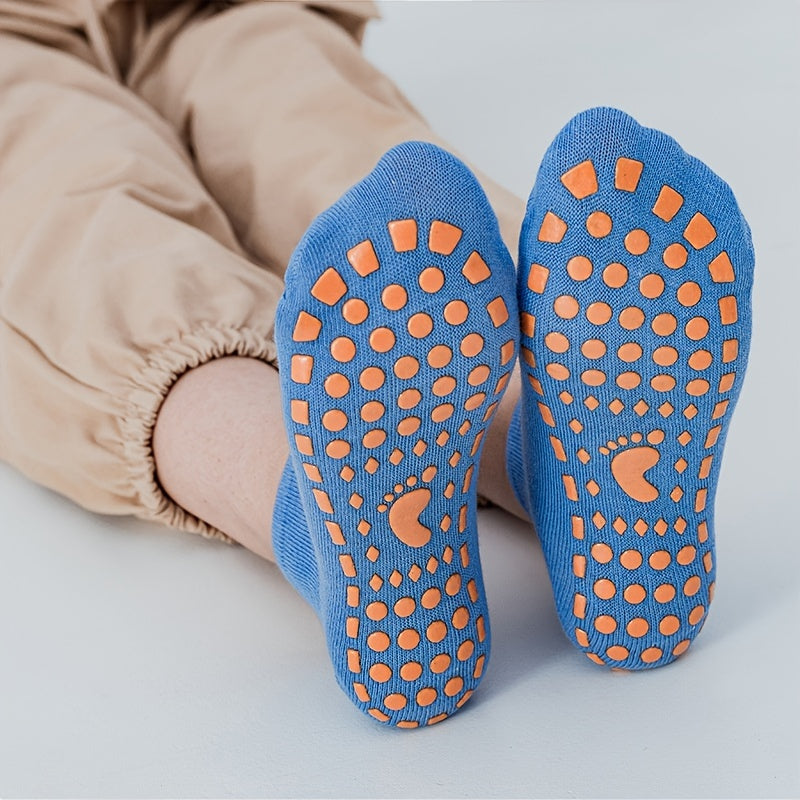 Anti Slip Trampoline Socks for Kids, Toddler Floor Socks, Yoga Socks