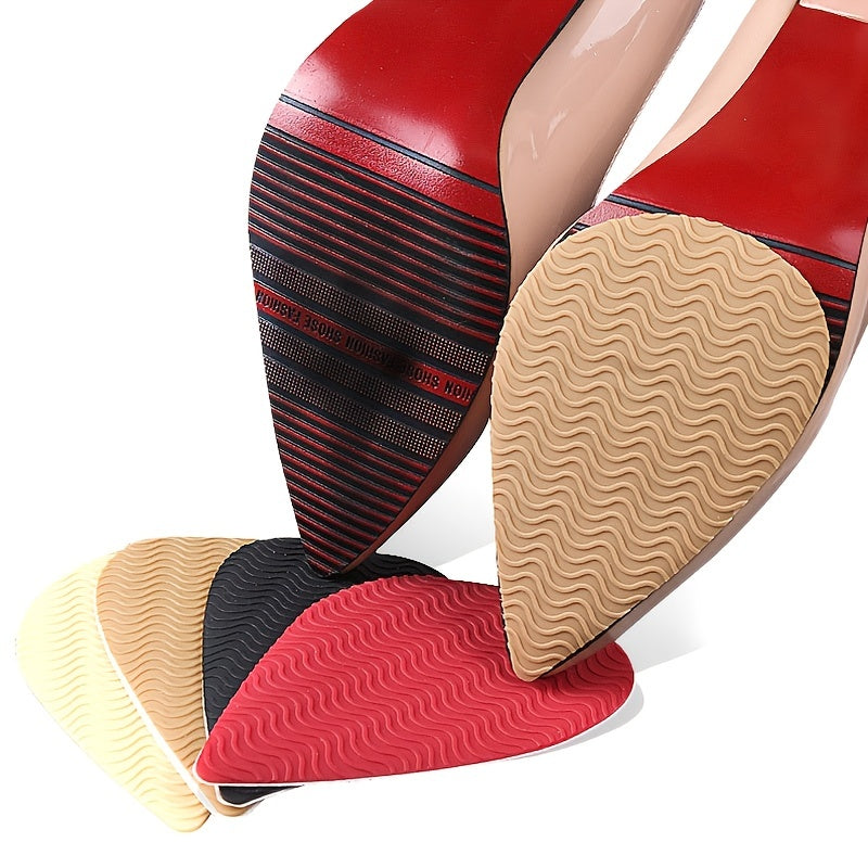 2Pcs High Heels Shoes Mat, Non Slip Rubber Wear Resistant