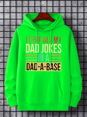 Funny 'Keep My Dad Jokes' Hoodie For Men
