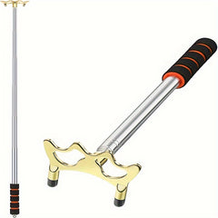 Stainless Steel Cue Holder Retractable Removable Billiard Accessories